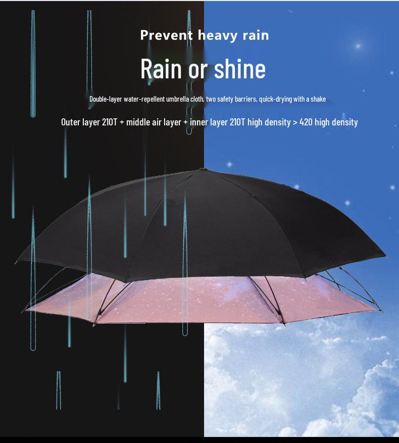 Custom Reverse Car Umbrella with Hands-Free C-Shaped Handle - Business Long Handle Umbrella with Logo Print for Men