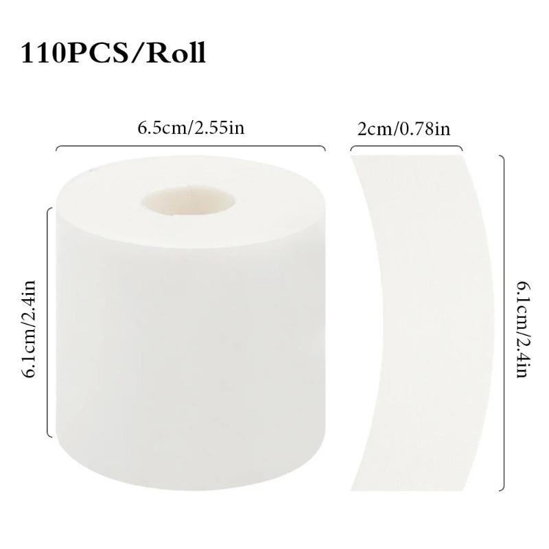 

110Pcs Roll Eye Tapes Under Eyelash Gel Pads Adhesive Tape Eye Patches Foam Eyelash Extension Stickers Eyepad Makeup Accessories