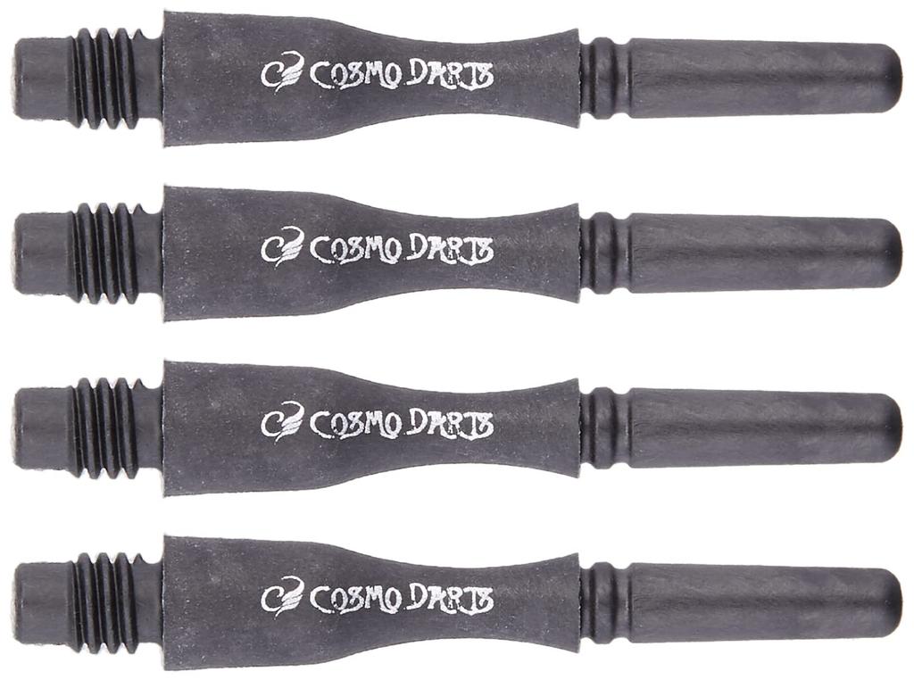 Cosmodarts Fit Shaft Carbon Hybrid Spin C Black 2