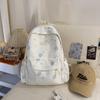 Schoolbag High Value Star Backpack Women 1011 New Simple Niche Travel Backpack Schoolbag Girls Primary School Students Junior High School