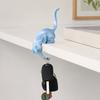 Yousheng Cat Hook, with Practical Claw Hook Shape, Durable 3D Printed Home Decoration, Keys Small Items Hanging Hook, for Entryway Countertop