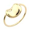 Used Bean Ring Ring K18 (Yellow Gold) Gold Used