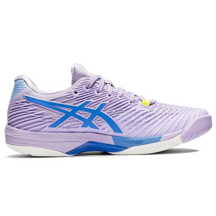 Asics Solution Speed FF 2 Murasaki Periwinkle Blue Women Sneakers Purple 1042A136-500