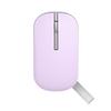 ASUS Marshmallow Mouse MD100 Mouse optic wireless Bluetooth Compatibil cu diverse sisteme de operare Capac superior cu 2 culori Mist 2,4GHz & (Liliac Mov/Viteaz