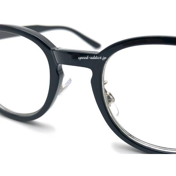 Used BOSLLINGTON SUNGLASS for JAPANESE BLACK CLEAR/Bosllington Sunglasses Asian Fit Black Boston Wellington Retro Coordination Pollen Countermeasure