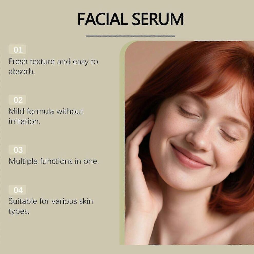 (2PCS)Copper Peptides Serum for Face - with GHK-Cu and Hyaluronic Acid - Anti-Aging Facial Serum for Skin Smoothness, Firm-Looking, Skin Elasticity