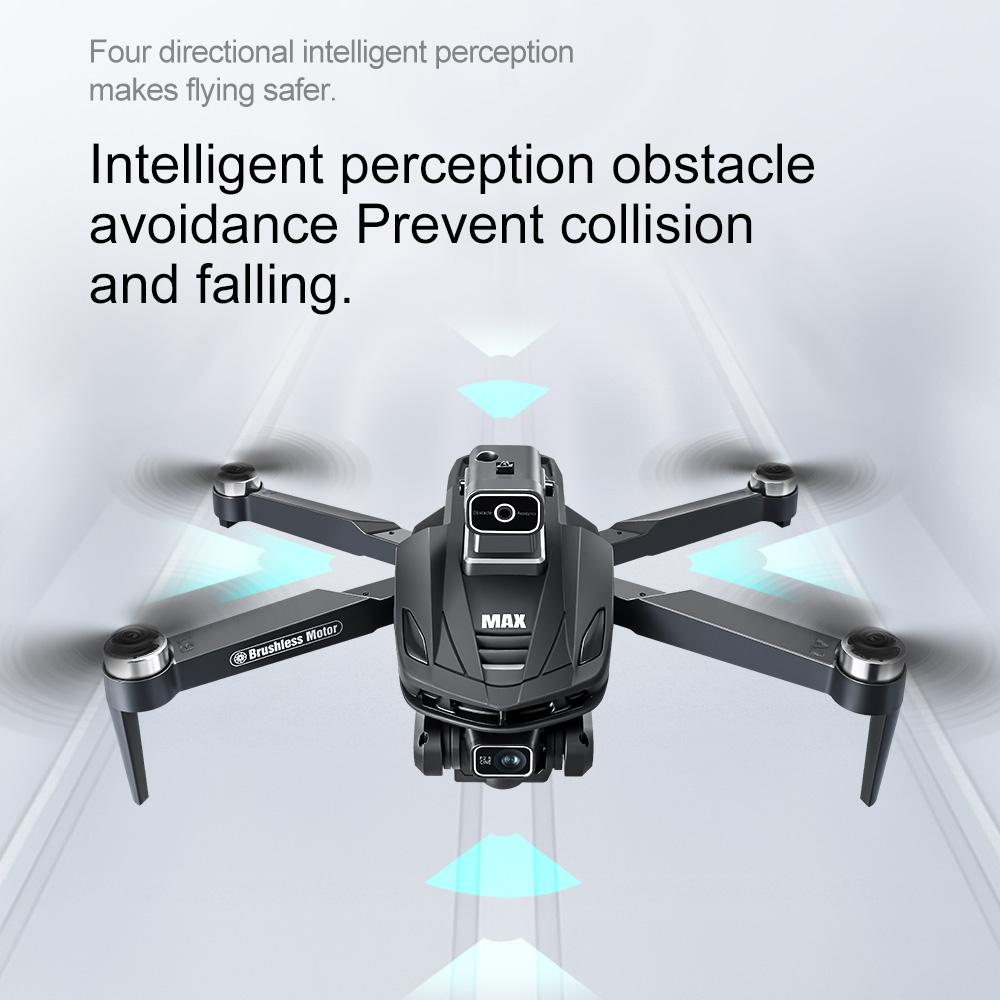 V168 Max Drone 8K Professional HD Camera with Large Screen 5G WIFI FPV Dron Brushless Optical Flow Hover Folding RC Quadcopter