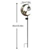 Floor Insertion Hummingbird Moon Light Solar Powered Lawn Lamp  Pathway Patio