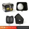 Universal Detachable Motorcycle Tail Box - Large Capacity, Waterproof Rear Trunk for Bikes