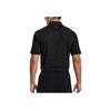 Under Armour Striped Golf Polo Shirt Men Tops Black 1351130-001