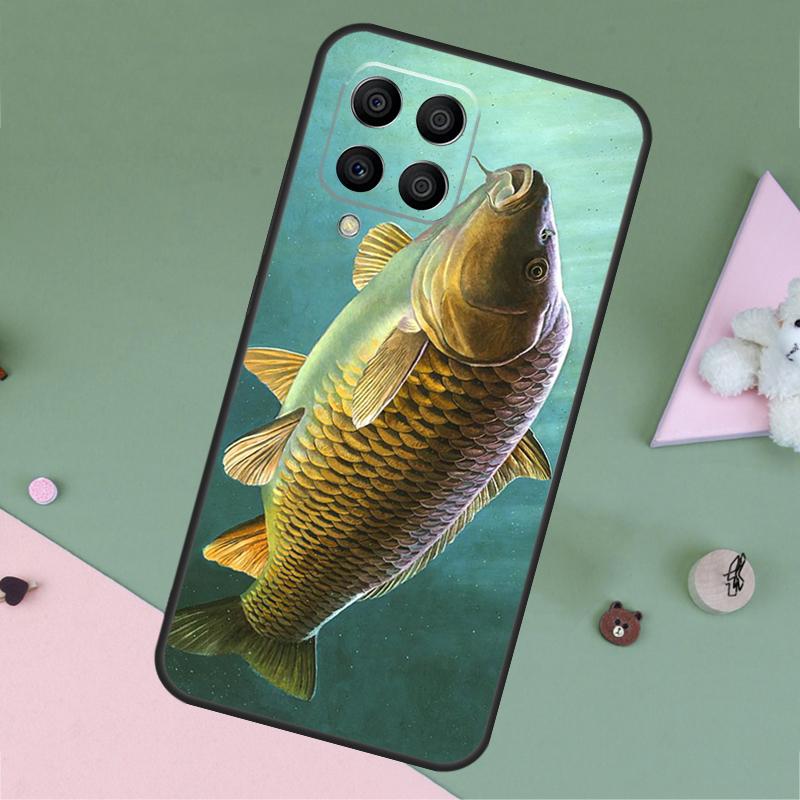 Carp Fishing For Samsung Galaxy M35 M55 M15 M12 M13 M14 M34 M54 M33 M53 M21 M31 M11 M32 M52 M06 M16 Case