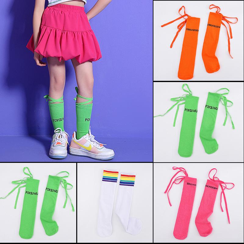 Children'S Socks, Candy-Colored Stacking Socks, 61 Costumes, Boys And Girls, Colored Socks