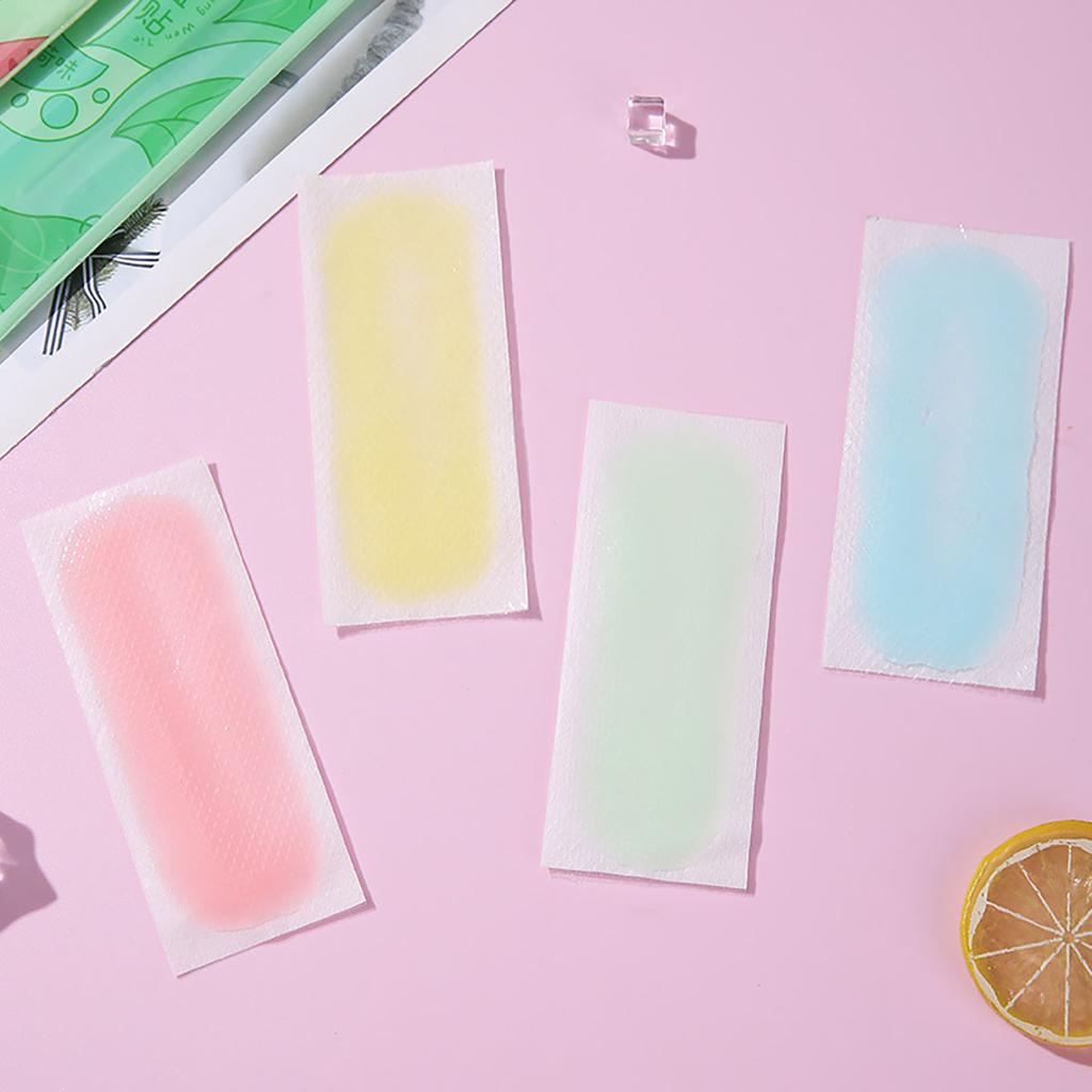 10PCS Summer Ice Cool Patch Cold Compress Ice Cool Patch Physical Cooling Heatstroke Prevention Antipyretic Tool