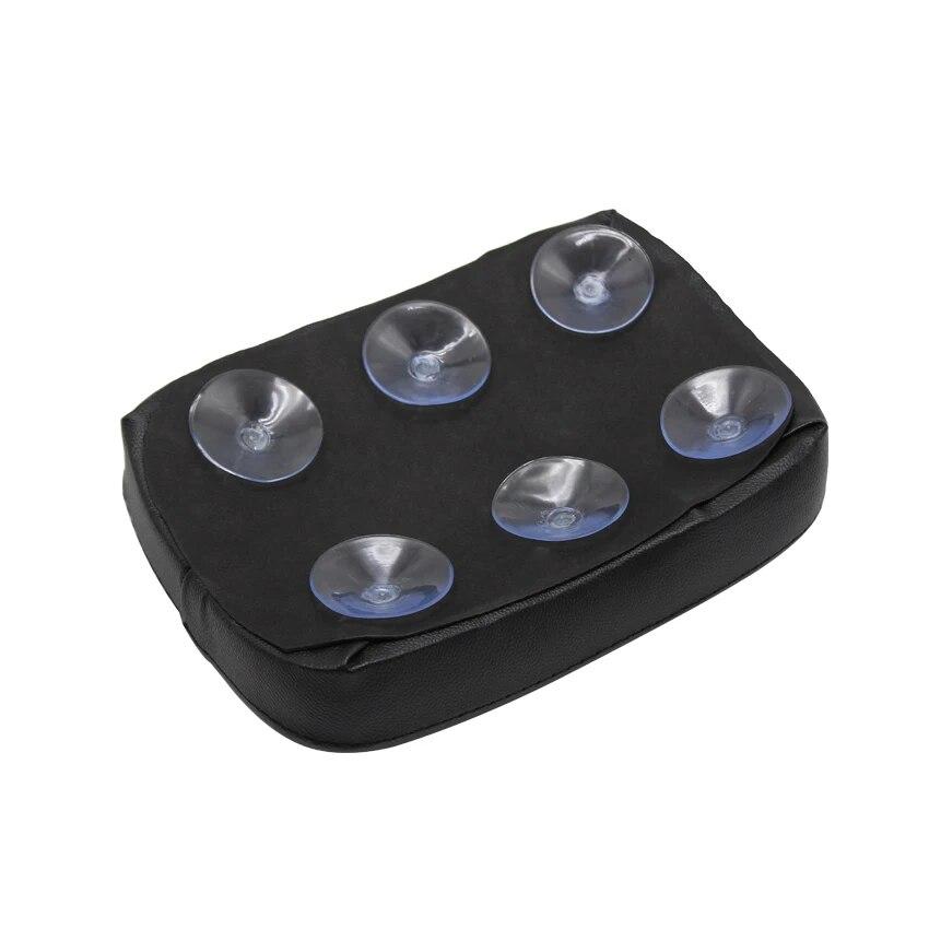 New Motorcycle Black Suction Cup Rear Pillion Passenger Pad Seat For Harley 883 1200 48 Universal