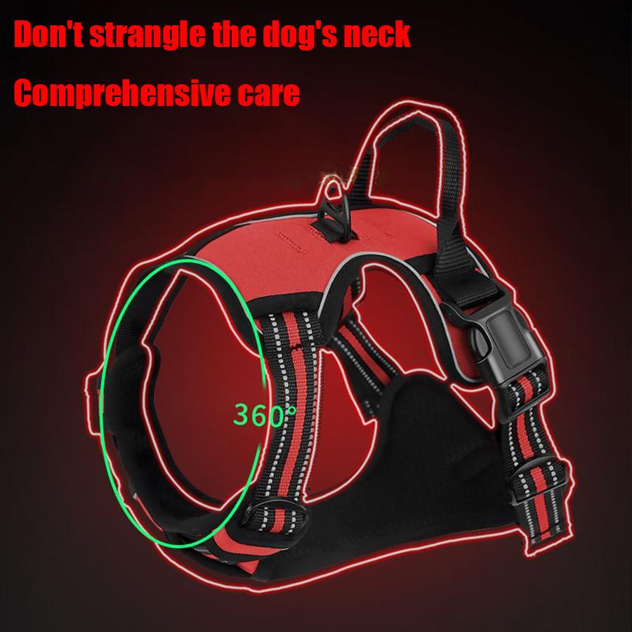 Dog Leash, Chest and Back, Large Dog Walking Leash, Medium To Large Explosion-proof Sling, Chest and Back