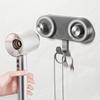 Wall Mounted Magnetic Hair Dryer Holder Non Perforated Hair Drier Storage Stand  Bathroom