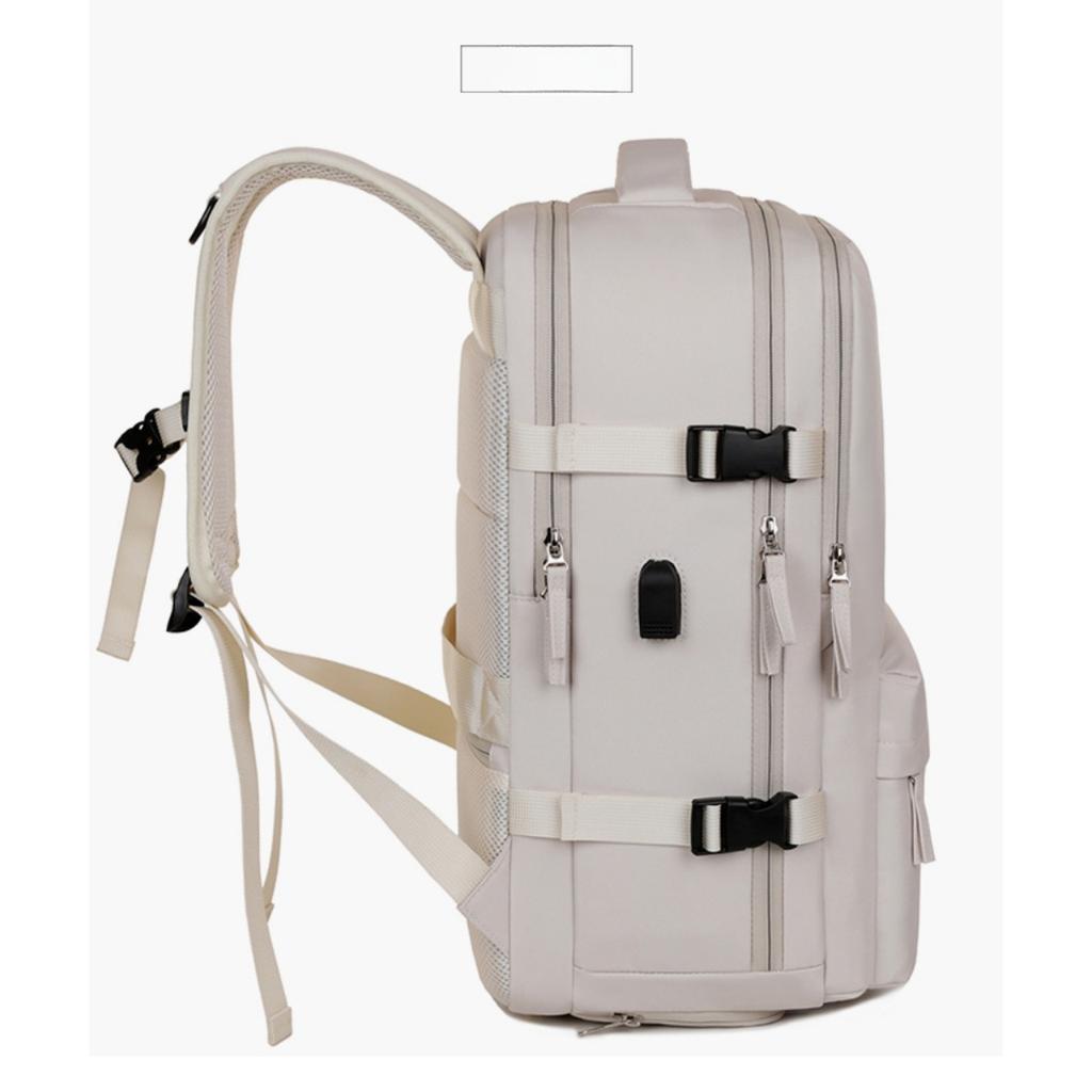 Large Capacity Backpack with Independent Shoe Compartment and Dry Wet Separation Backpack for Short Distance Travel, College Student Computer Backpack