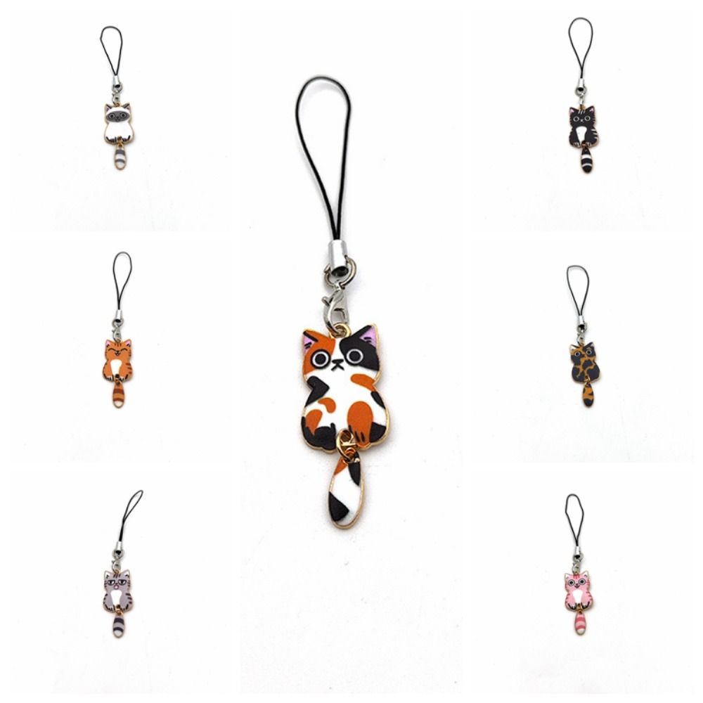 Wag Tail Y2K Phone Charm Anti Lost Phone Lanyard Bag Decor Cat Phone Strap  Women Girls