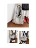 Trendy Nylon Crossbody Bag with Colorful Weaving, Large Capacity, Versatile as Tote, Shoulder, or Underarm Bag