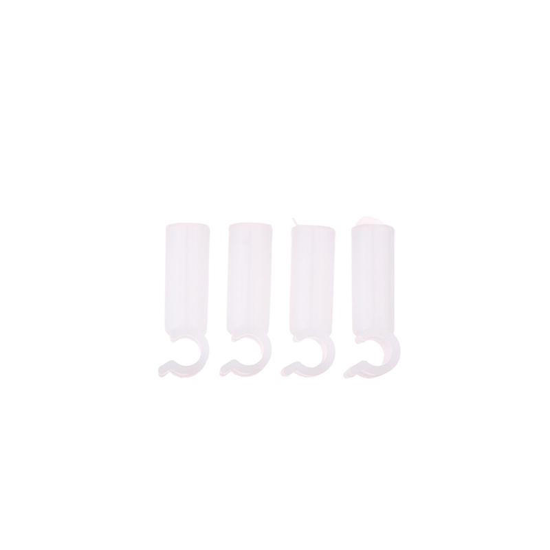 4Pcs Garden Plant Bracket Fixing Joint Mosquito Net Pole Buckle Grip Bed Curtain Cross Bar Hook Wardrobe Tent Fitting