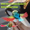 ABS Material Car Ornament Flap Wings Rearview Mirror Decor Motorcycle Decoration  Home Decor