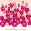 Heart-Shaped Foil Balloons for Birthday, Wedding, or Engagement Decor