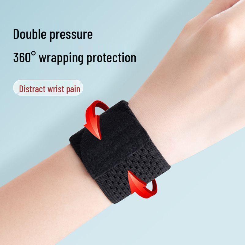 Breathable Mesh Compression Wrist Support for Sports Fitness