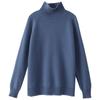 Wool-Blend Women's High Collar Raglan Sweater - 2024 Autumn/Winter Collection