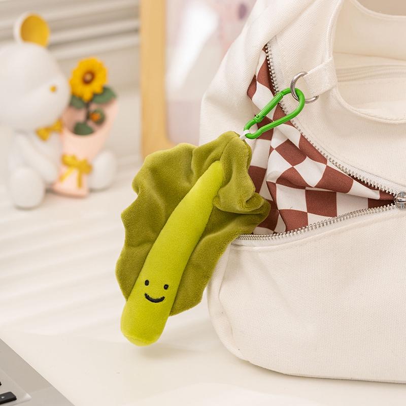 Kawaii 10-20CM Vegetable Plush Toys Cute Vegetables Pendant Onion Chili Mushroom Carrot Plush Pendant Keychain Toy