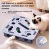 Indoor Cat Puzzle Toy Funny Felt Exercise Box with Ball Sports Entertainment Hunting Pet Maze for Cats