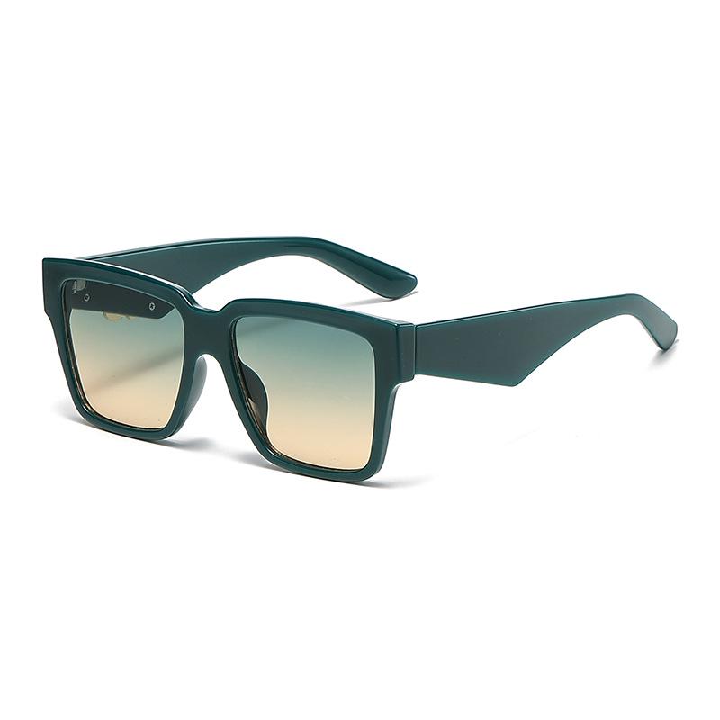 Unisex Large Frame Slimming Sunglasses with UV Protection