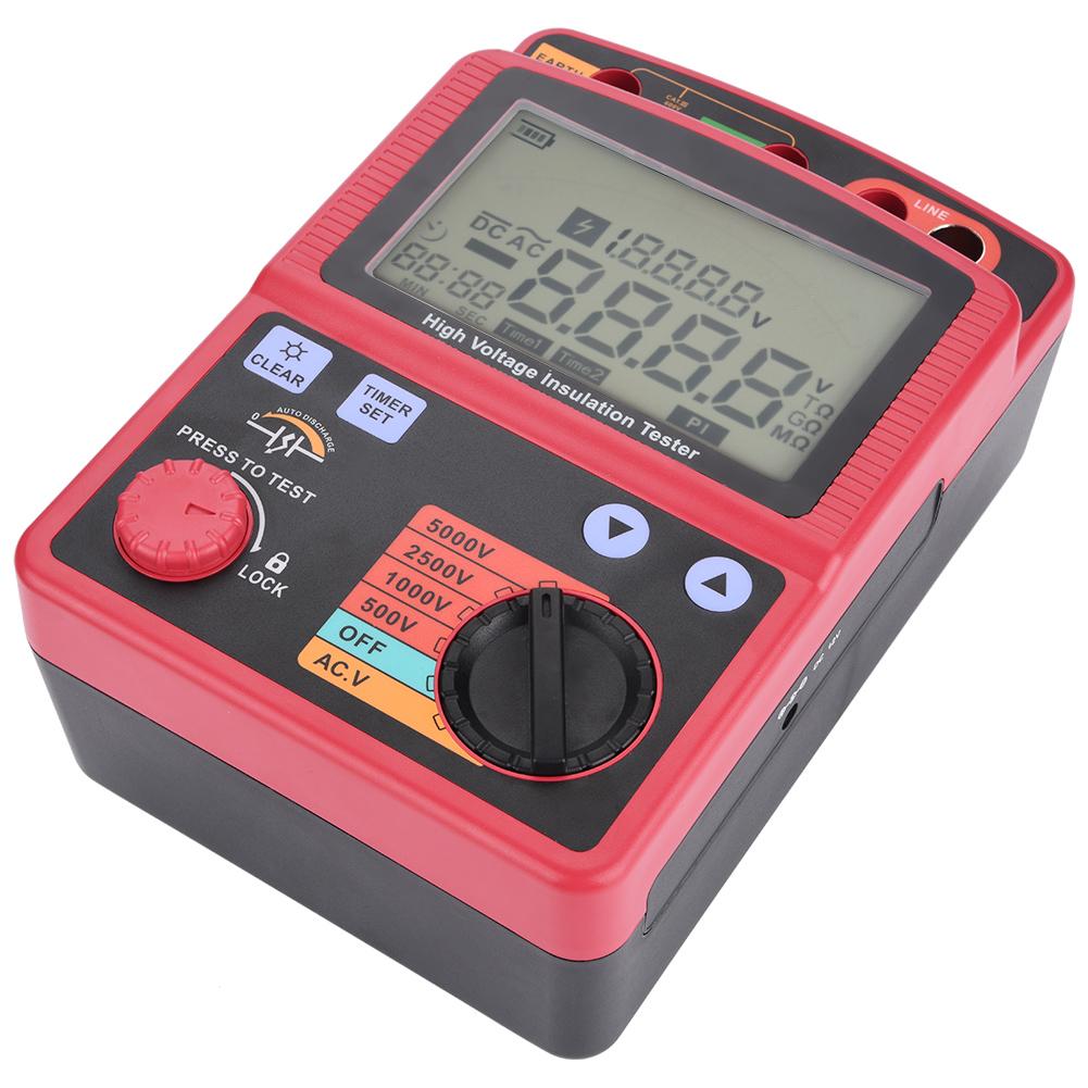 GM3125 Digital Insulation Resistance Multimeter Tester 5KV 0.0M Ohm 1000G Ohm
