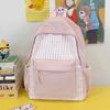 Schoolbag milk exhaling vitality feeling color matching cute primary school schoolbag female high-value class junior high school student literary 