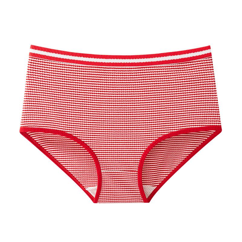 Termounderkläder Plus Size Trosor Dam Mellanhöga Trosor Tjocka Triangelbyxor för Kvinnor