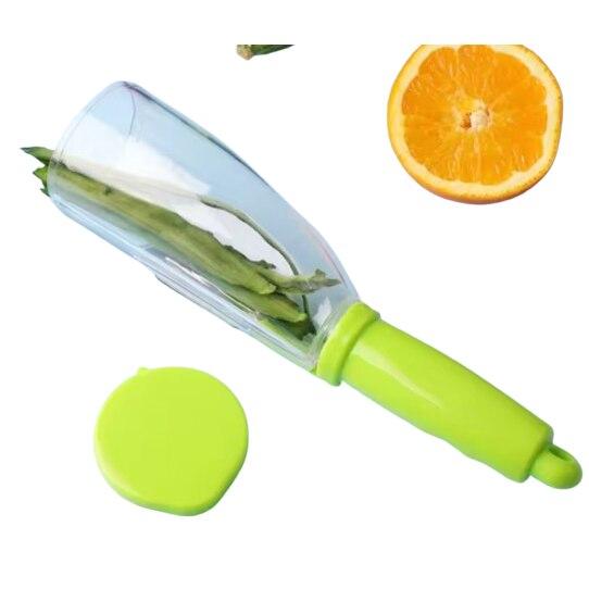 Plastic Vegetable and Fruit Dicer, Multi-Function Manual Chopper, Onion Cutter, Kitchen Gadget, White