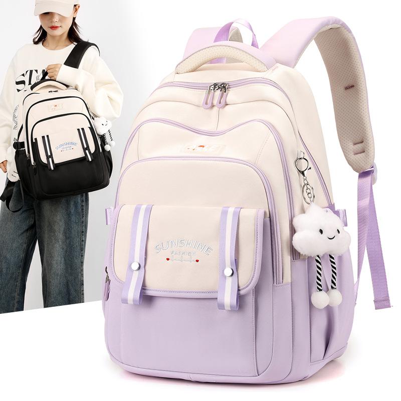 Mädchen Freizeitrucksäcke Japanische Junior High School Taschen Wasserdichter Rucksack mit hoher Kapazität Reiserucksack Campustasche Mochilas Escolares