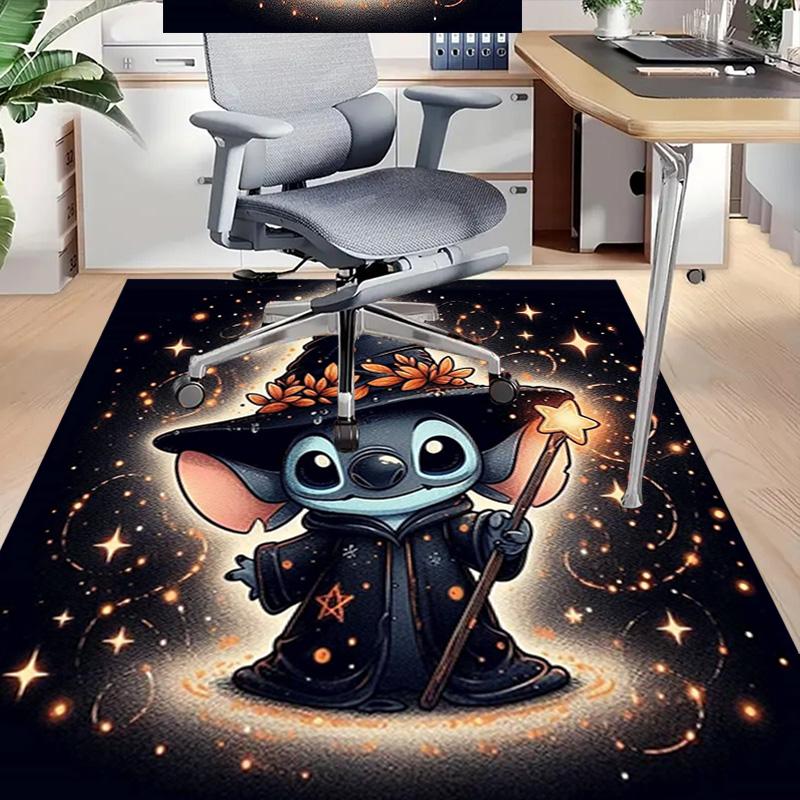 Witchy Stitch Magic Night Carpet For Playroom Bedroom Living Room Sofa Home Decorkids Game Area Rug Nonslip Floor Mat
