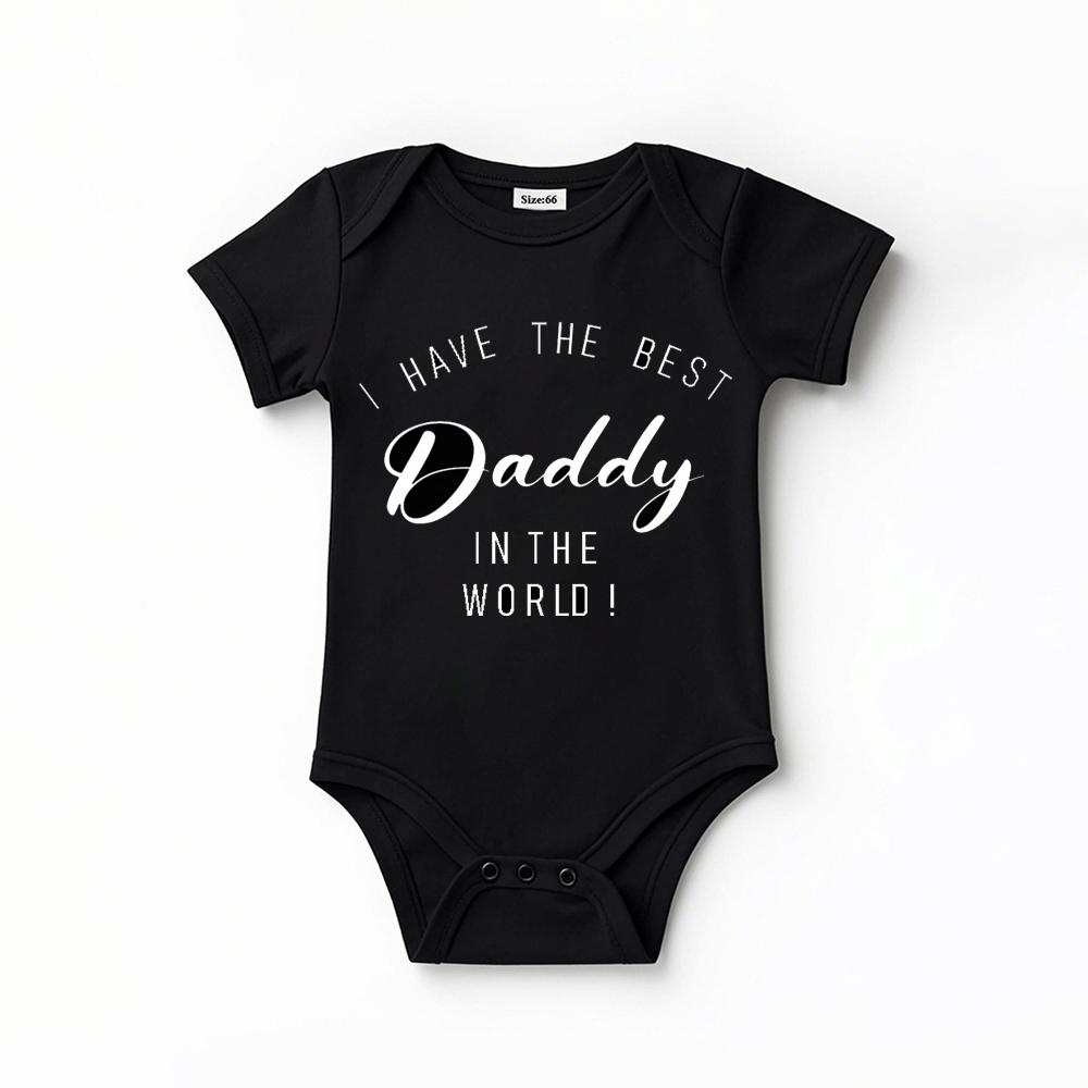 Customized 1st Birthday Baby Bodysuits 100% Cotton Newborn Baby One-piece Infant Clothing