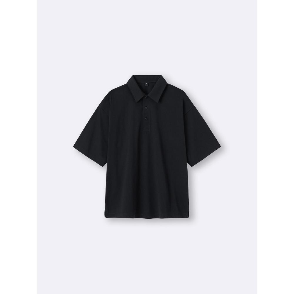 GU by Uniqlo Dry Boxy Polo  5 Minute Sleeve 