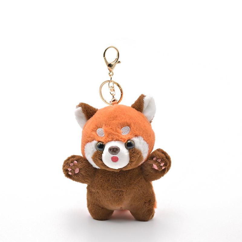 Cute Plush Pendant Cartoon Doll Keychain Bag Hanging Ornament Small Gift