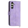 For Samsung Galaxy A36 5G Case Flower Pattern PU Leather Wallet Phone Cover with Strap