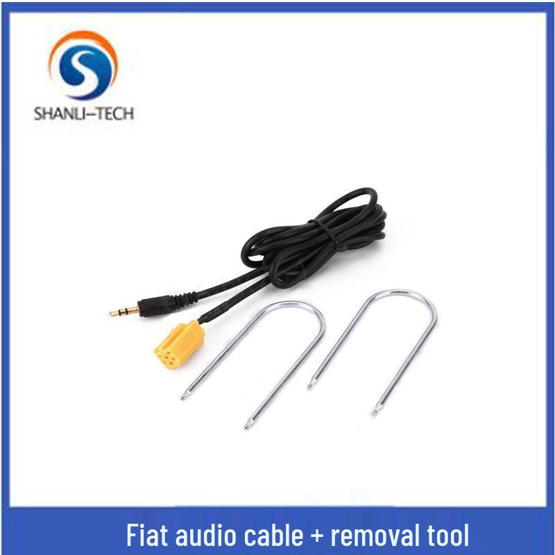 

3,5 мм Аудио Головка и Инструмент для Разборки для AUX Систем Alfa Romeo, Fiat, Lancia 100 cm