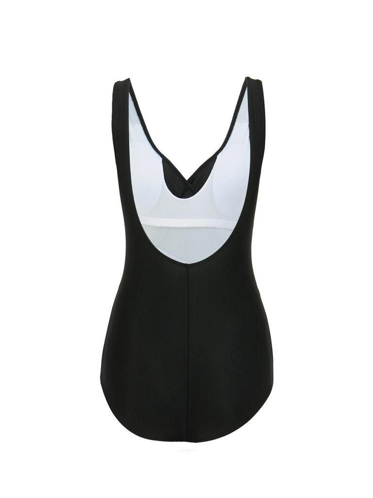 2024 Übergröße Einteiliger Badeanzug für europäische und amerikanische Frauen