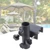 Sturdy Iron Adjustable Balconies Umbrellas Holders Portable Accessory for Outdoor Patios Deck Windproof Designs