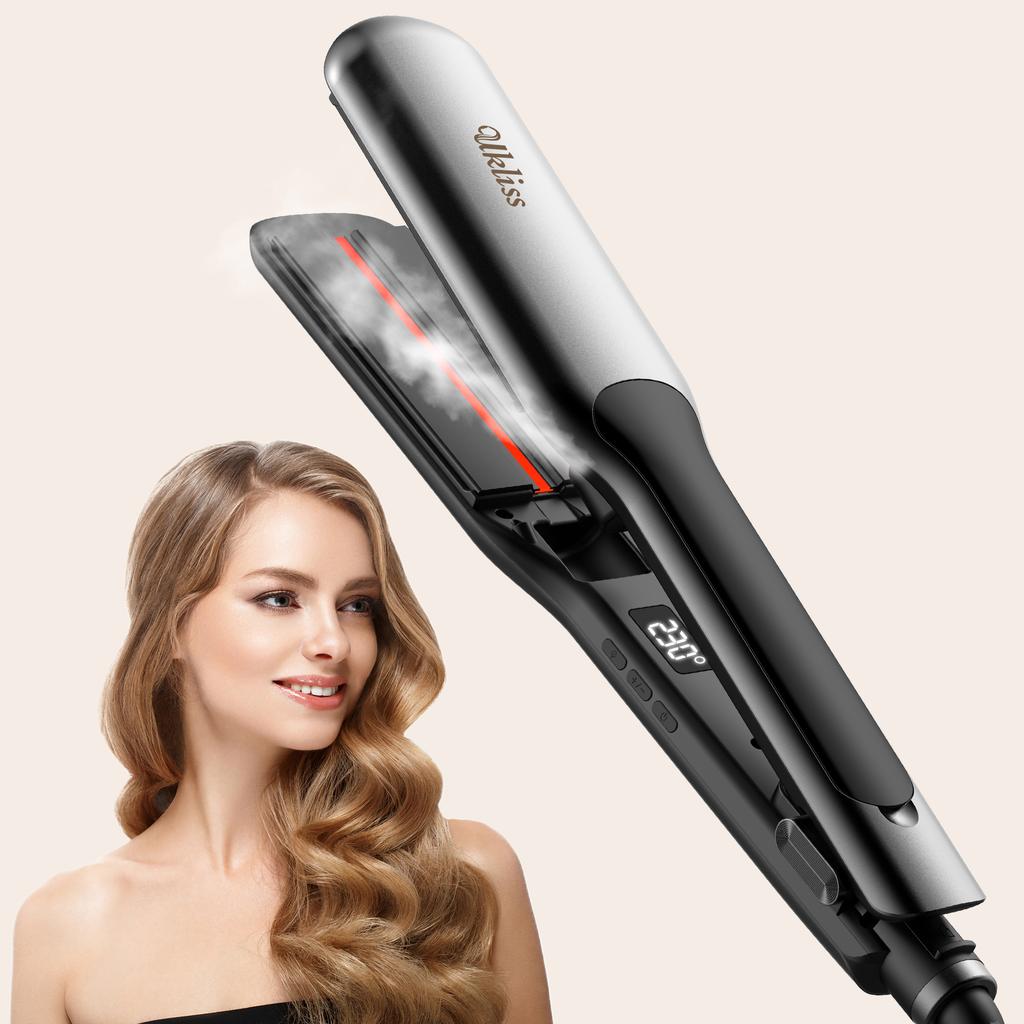 Portable Hair Straightener Flat Iron, Wet & Dry Dual‑Use Hair Styling Tool, Travel‑Ready Mini Hair Iron, Convenient For Daily Hairstyle, Business Trip