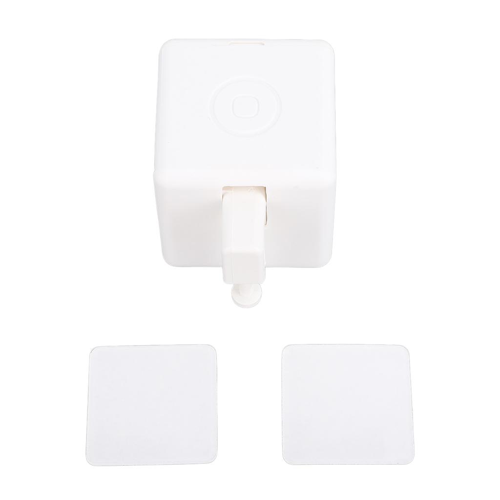 Wireless Bluetooth Smart Button Switch Pusher Timer Voice Control Touch Control Plastic White