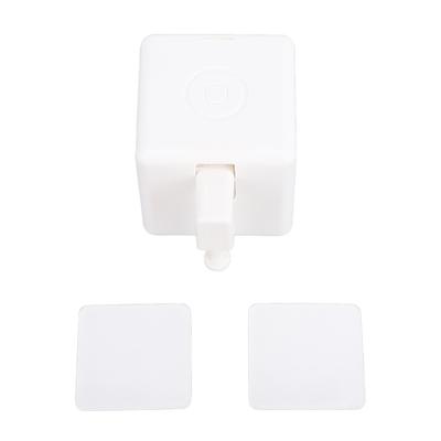 Wireless Bluetooth Smart Button Switch Pusher Timer Voice Control Touch Control Plastic White
