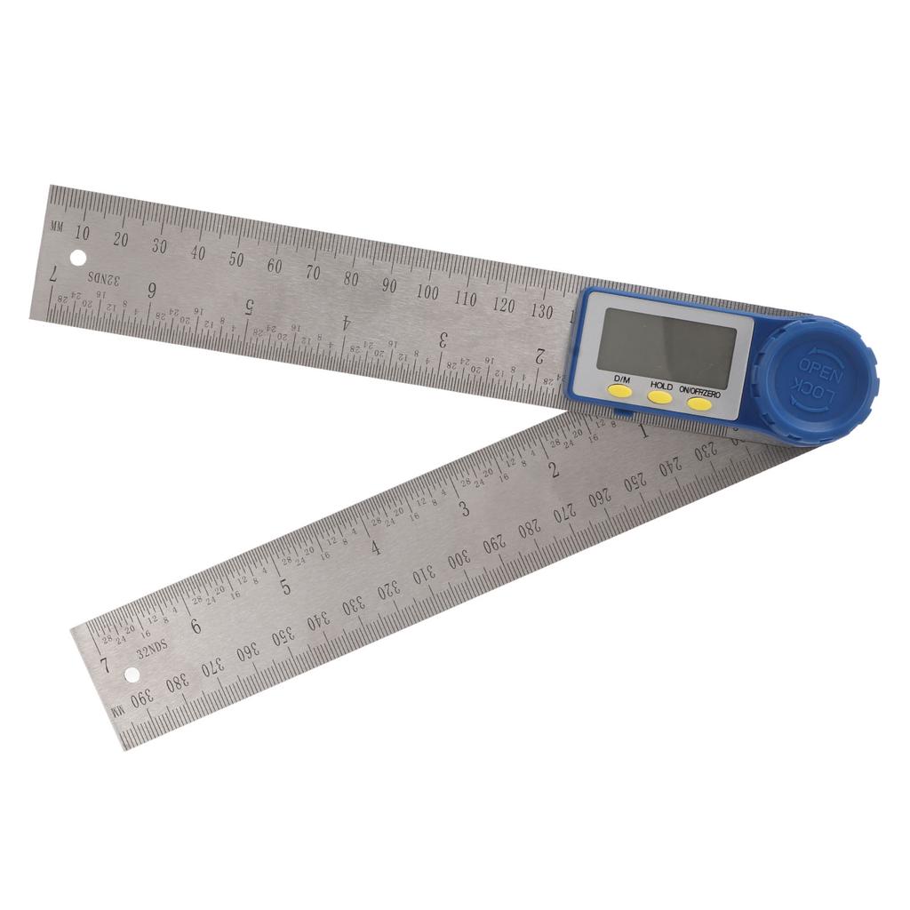 Digital Protractor Multifunctional Angle Ruler Finder Meter Stainless Steel Woodworking Ruler Goniometer