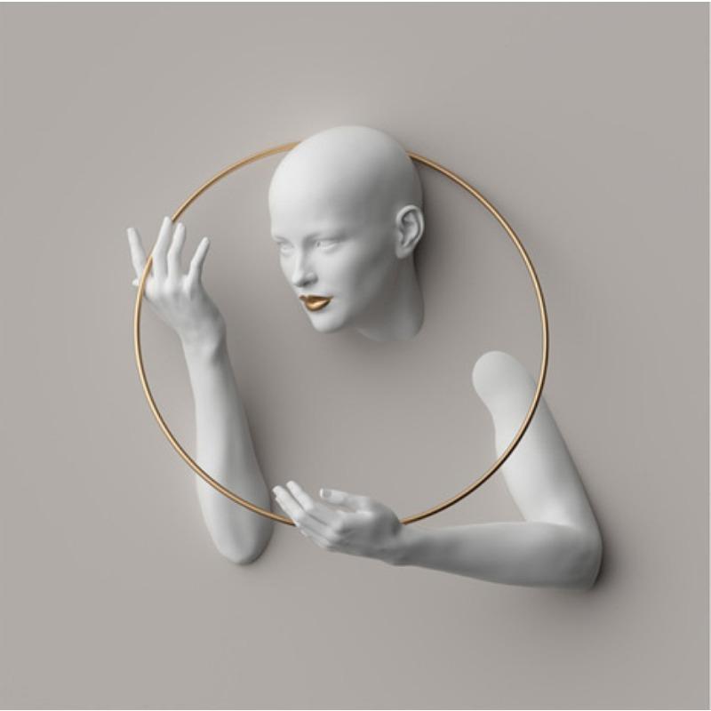 Woman Sculpture Poster Prints Woman Power Figure Statue Canvas Painting Wall Art Pictures for Living Room Home Decor Cuadros