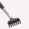 Itchy Scratch Retractable Back Gripper Double-Sided with 3 Detachable Gripper Heads Metal Claw/Rake for Hard-to-Reach Areas